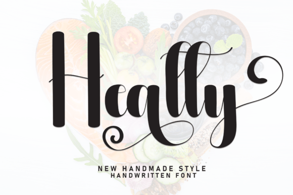 Discovering Healty: A Handmade Font for Your Creative Projects