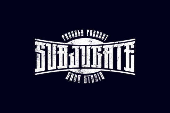 Grvs Subjugate Dark Esport: A Typeface for Bold, Modern Brands