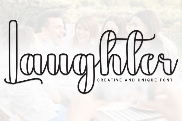 Laughter: A Playful Font for Modern Design Projects