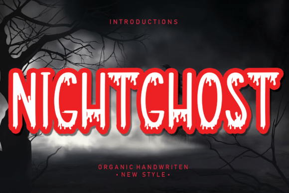 Nightghost: A Bold Display Font for Impactful Design