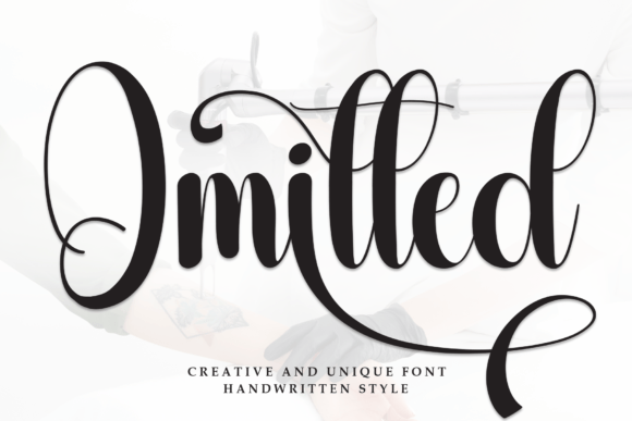 The Elegant Flow of the Omitted Typeface for Modern Design